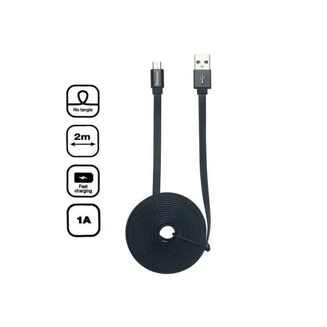 Câble Micro USB 2m 1A - Tekmee