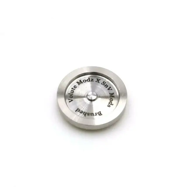BB Button SS Brushed - SnV x Volute