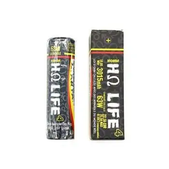 Battery Hohm Life⁴ 18650 3015 mAh - HohmTech