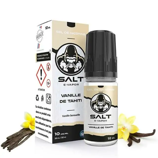 Vanille de Tahiti 10ml - Salt E-Vapor