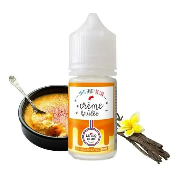 Concentré Crème Brûlée - Le Coq qui Vape