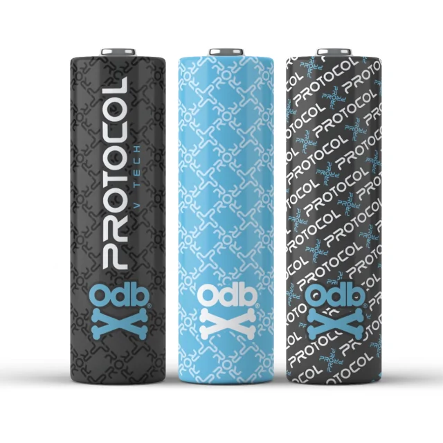 6 Wraps for 18650 Batteries - PRC
