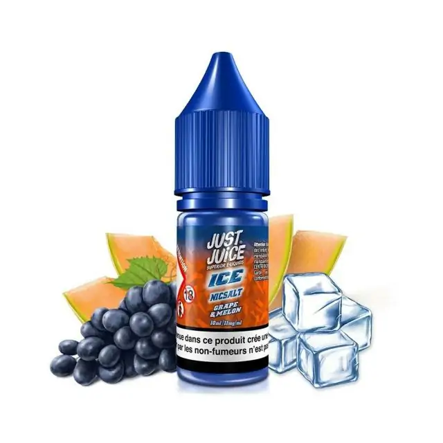 Grape & Melon Ice Nic Salt - Just Juice