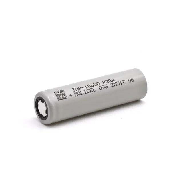 Molicel P28A 18650 - 2800 mAh - 25A