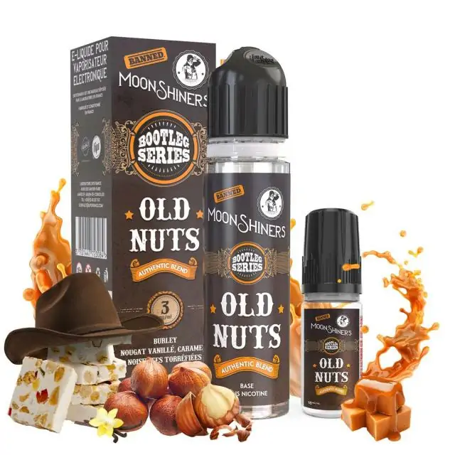 Old Nuts Authentic Blend 60ml - Moonshiners