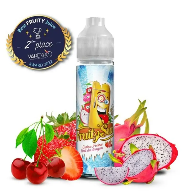 Cerise Fraise Fruit du Dragon 50ml - Fruity Sun