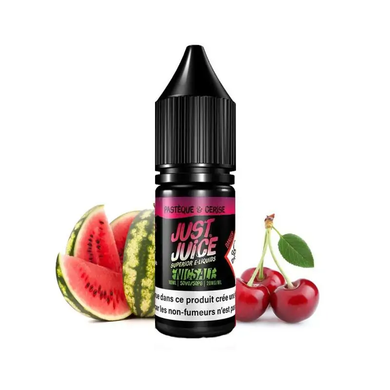 Watermelon & Cherry Nic Salt - Just Juice