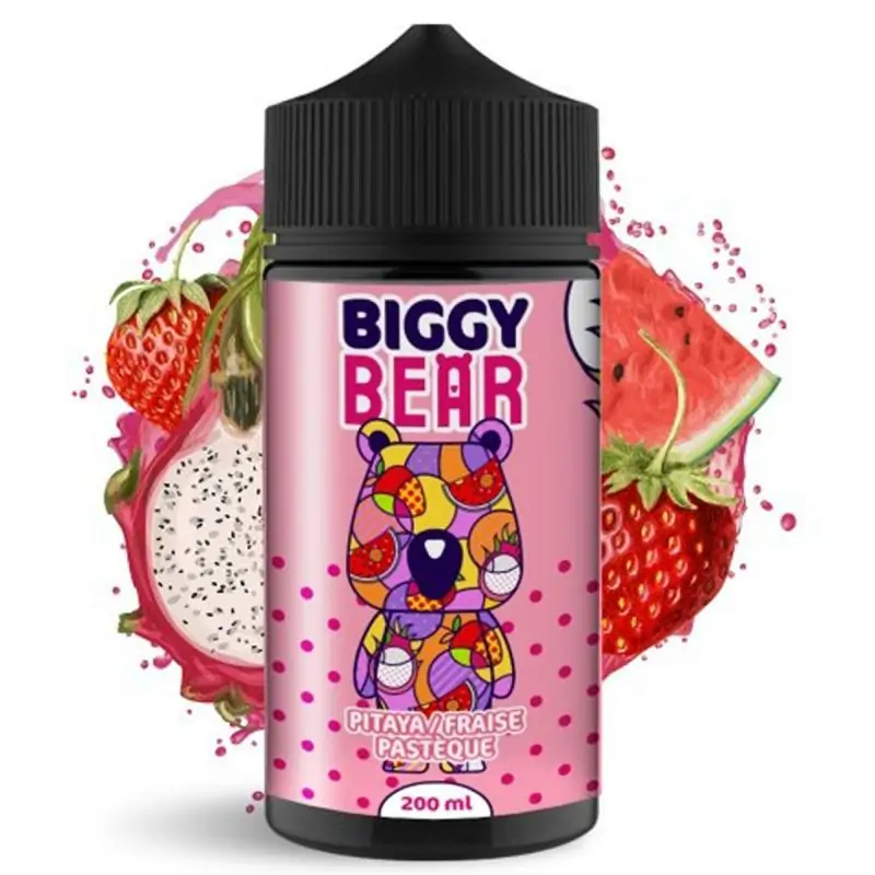 Pitaya Fraise Pastèque 200ml - Biggy Bear