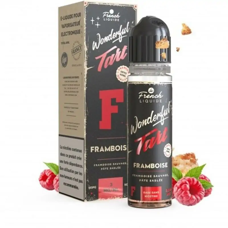 Wonderful Tart Framboise 60ml - Le French Liquide