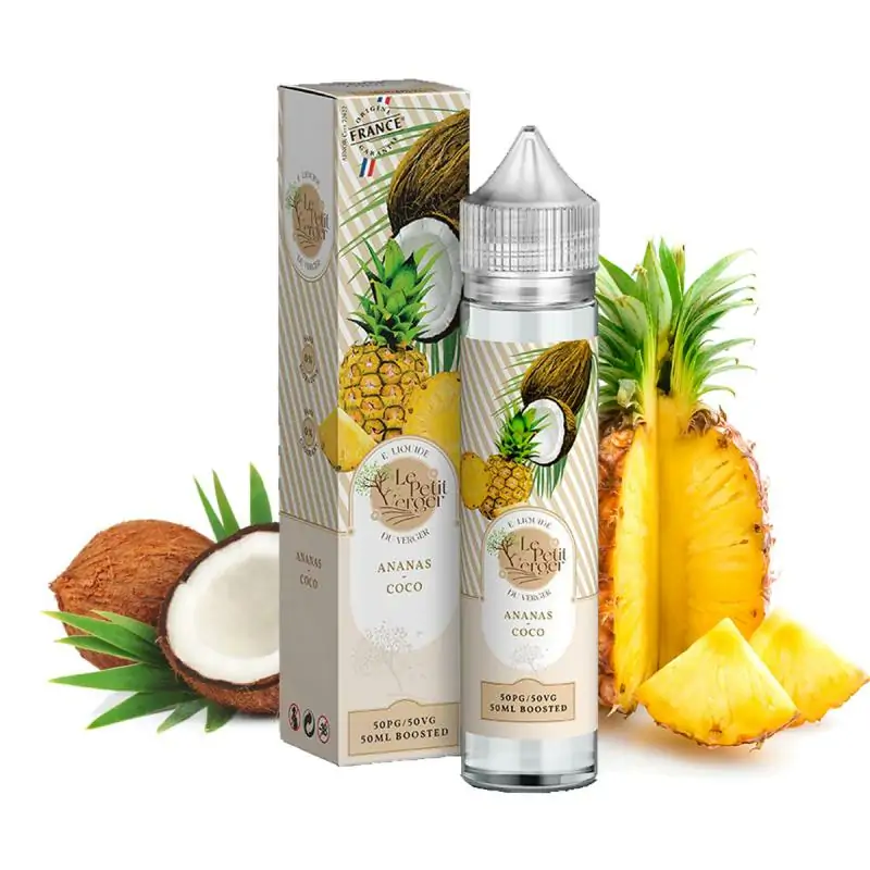 Ananas Coco 50ml - Le Petit Verger