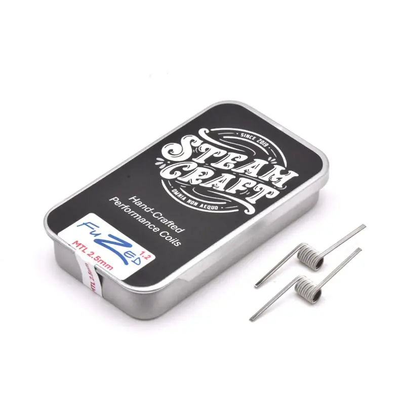 Fuzed 1.2 MTL 2.5mm Coils - SteamCraft