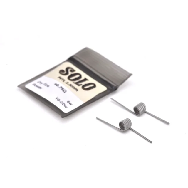 Solo MTL 2.5mm Coils - SteamCraft