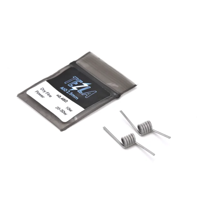 Tezla AiO 2.5mm Coils - SteamCraftaft