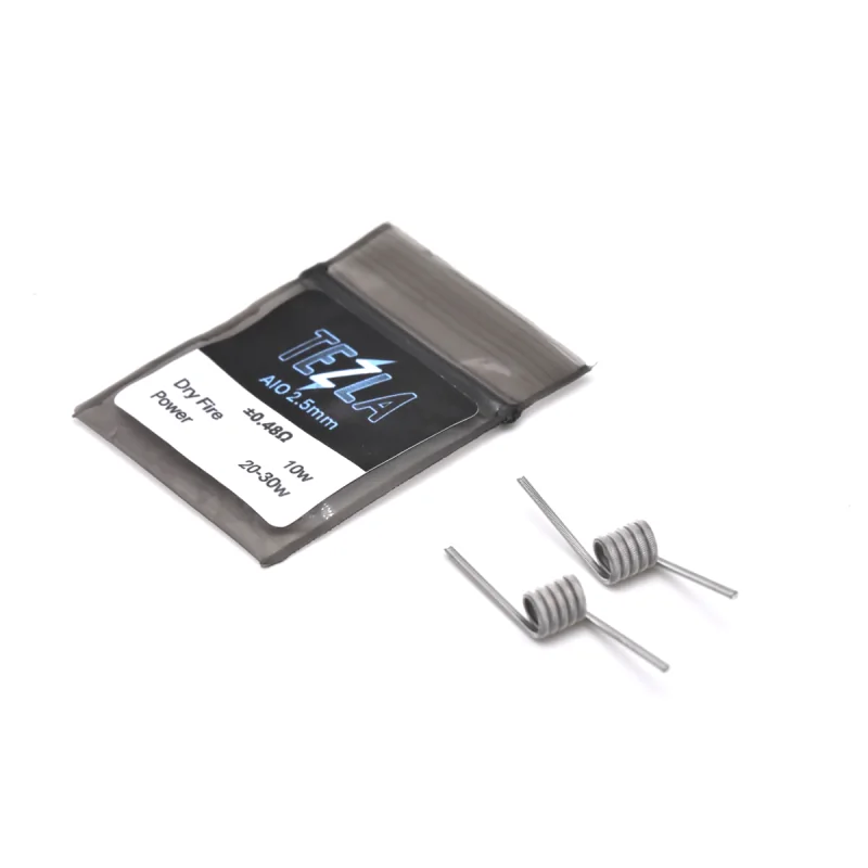 Tezla AiO 2.5mm Coils - SteamCraft