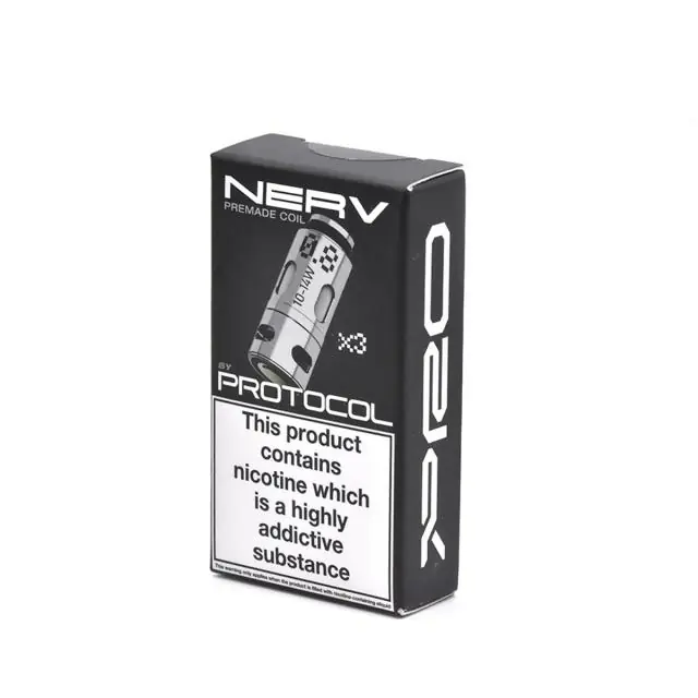 NERV 0.80 ohm Coils (x3) - Protocol