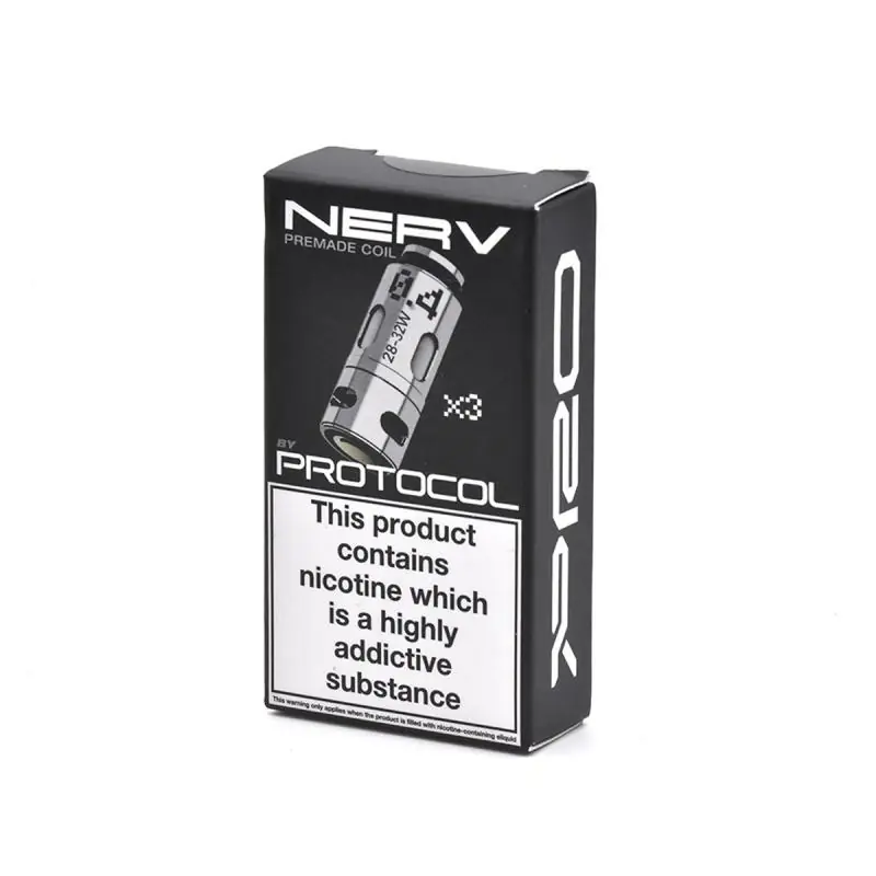 NERV 0.40 ohm Coils (x3) - Protocol