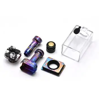 ONE Titanium RBA Rainbow Splatter - Sturdy MFG