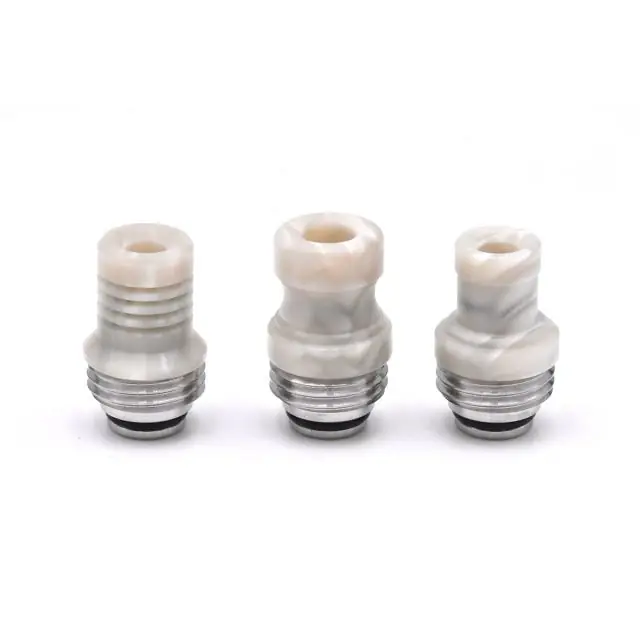 Hybrid Drip Tip Juma Pearlescent White - Voodooll