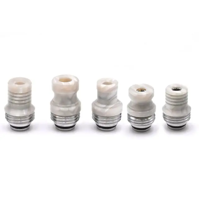 Hybrid Drip Tip Juma Pearlescent White - Voodooll
