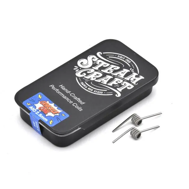 Crackle Coil AiO 2.5mm Coils - SteamCraft