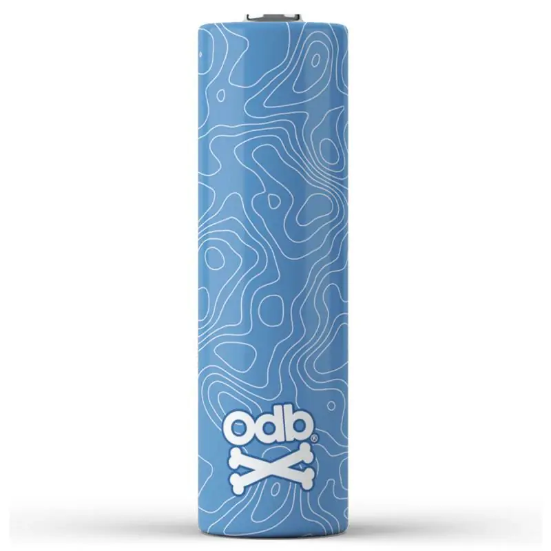 Blue Damascus 21700 (x4) - ODB Wraps