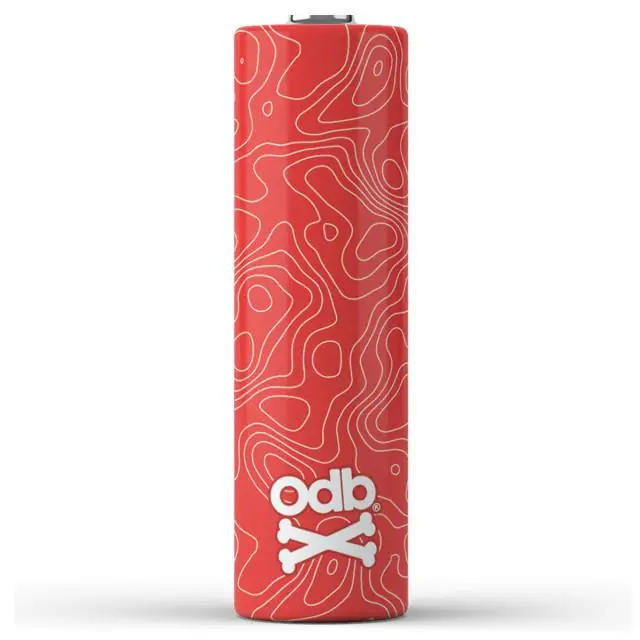 Red Damascus 21700 (x4) - ODB Wraps