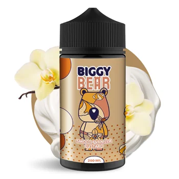 Smooth Vanilla Custard Flakes 200ml - Biggy Bear