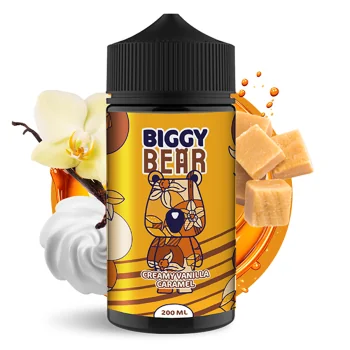 Creamy Vanilla Caramel 200ml - Biggy Bear