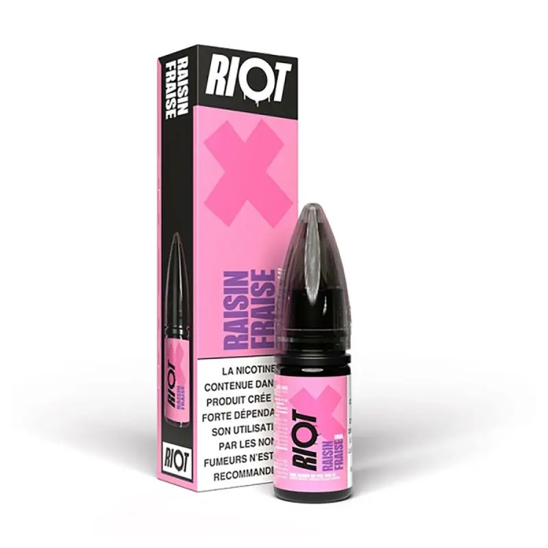 Raisin Fraise Nic Salts - Riot