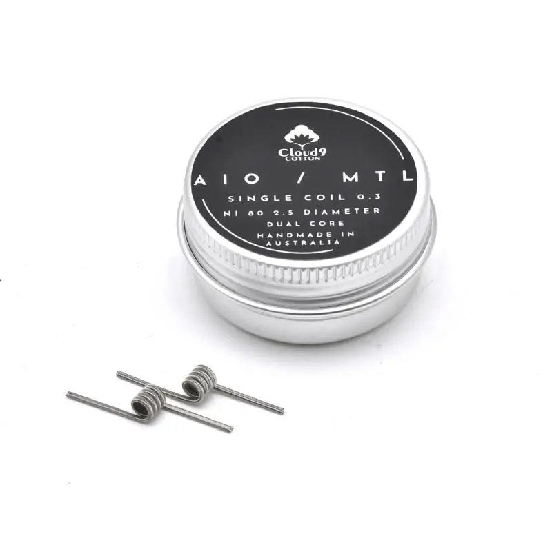 AIO / MTL 2.5mm 0.30 ohm - Cloud9