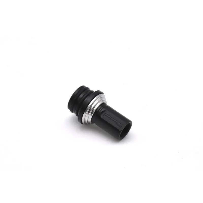 Drip Tip 510 Royal DL Black Delrin - PRC