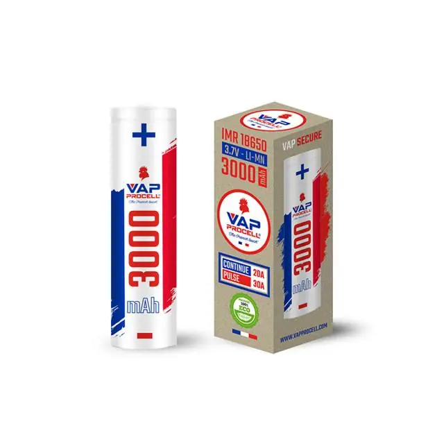 Battery 18650 IMR 3000 mAh - Vap Procell