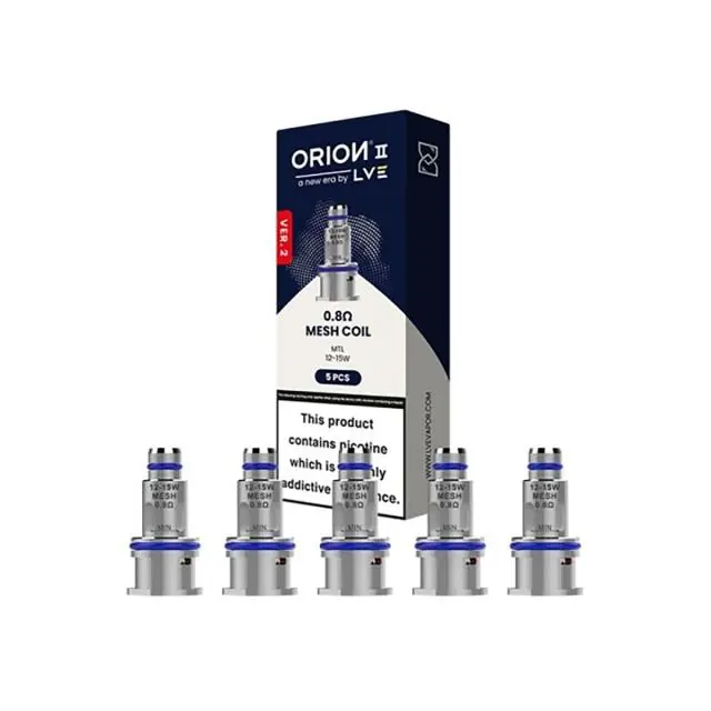 Orion II 0.80 ohm Ver.2 Coils (x5) - LVE