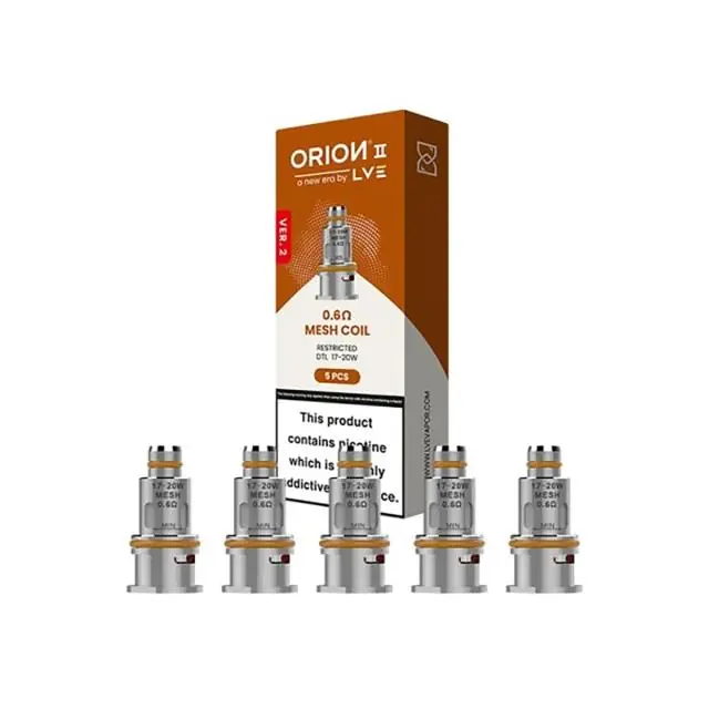 Orion II 0.60 ohm Ver.2 Coils (x5) - LVE