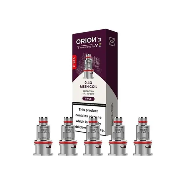 Orion II 0.40 ohm Ver.2 Coils (x5) - LVE
