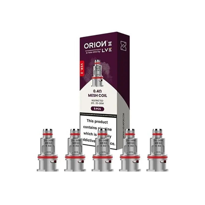 Orion II 0.40 ohm Ver.2 Coils (x5) - LVE