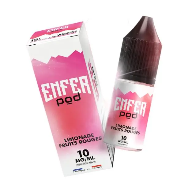 Limonade Fruits Rouges Nic Salts - ENFER Pod