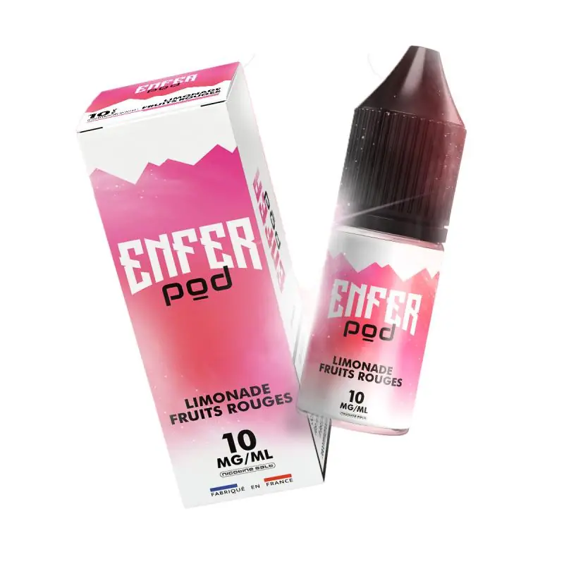Limonade Fruits Rouges Sels de Nicotine - ENFER Pod