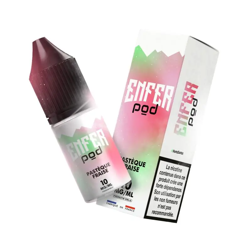 Pastèque Fraise Nic Salts - ENFER Pod