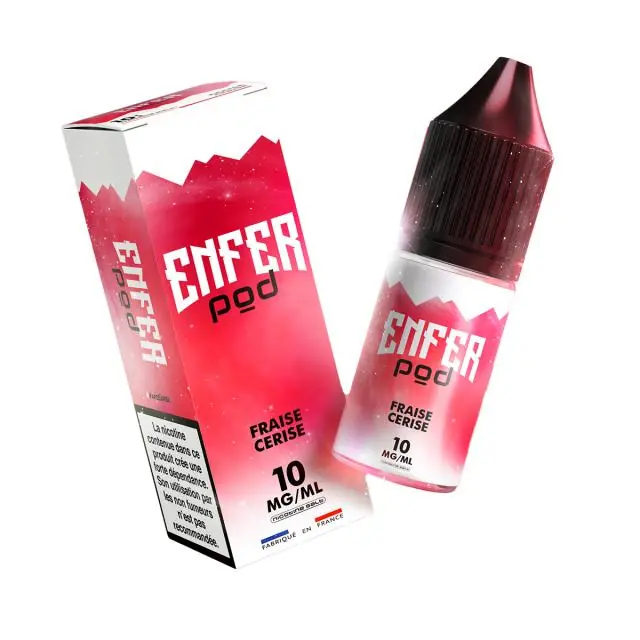 Fraise Cerise Sels de Nicotine - ENFER Pod