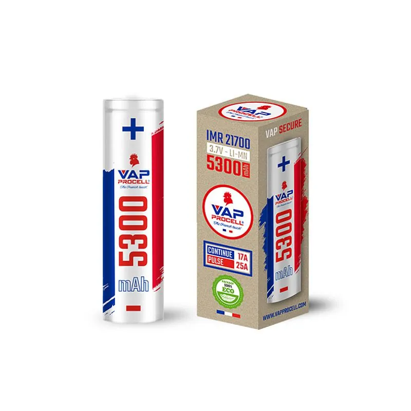 Accu 21700 IMR 5300 mAh - Vap Procell