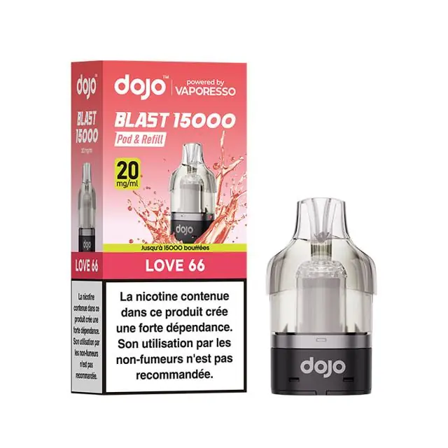 Cartouche Dojo Blast Love66 - Vaporesso