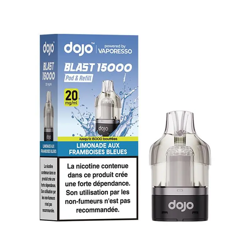 Cartouche Dojo Blast Limonade Framboises Bleues - Vaporesso