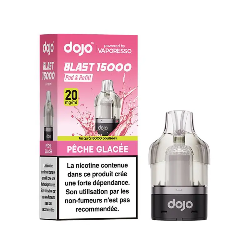 Cartouche Dojo Blast Pêche Glacée - Vaporesso
