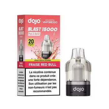 Dojo Blast 15K Fraise Red Bull Cartridge - Vaporesso