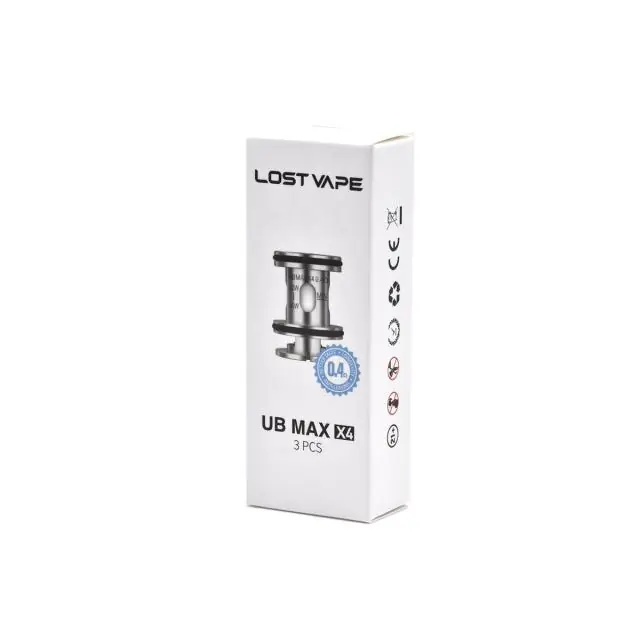 UB Max 0.4 ohm Coils (x3) - Lost Vape