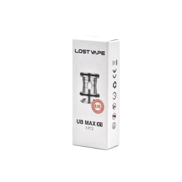 UB Max 0.15 ohm Coils (x3) - Lost Vape