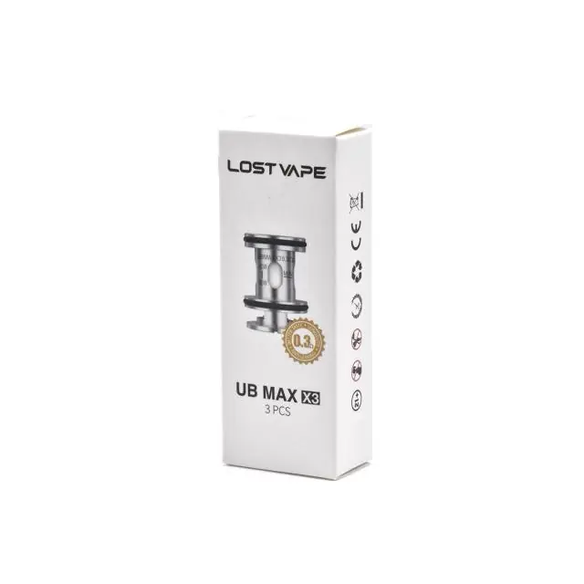 UB Max 0.3 ohm Coils (x3) - Lost Vape