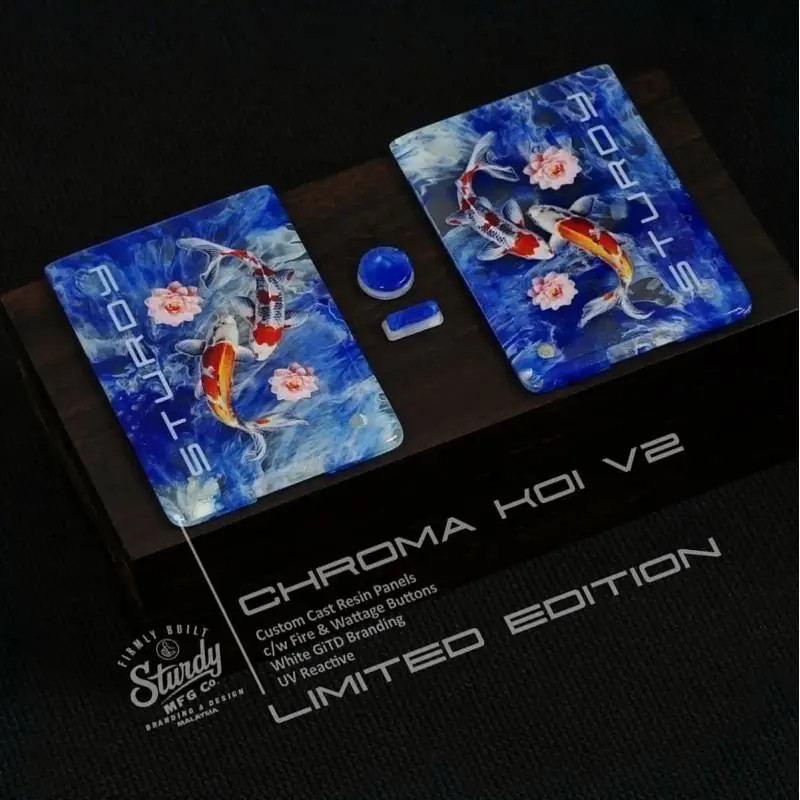 Panels Orion II LE Chroma Koi V2 (W) Ripple XX - Sturdy MFG