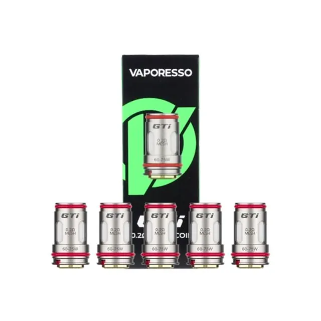 GTI Mesh 0.20 ohm Coils (x5) - Vaporesso